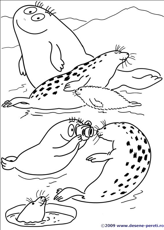 barbapapa desene colorat